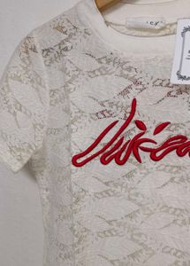 Trendy New Lace Detail Top