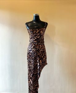 Animal Print forever21 Slip Dress