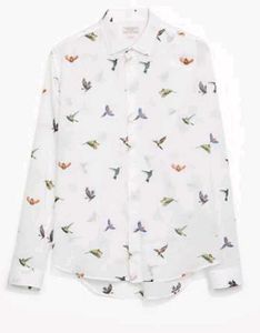 Zara Man Bird Shirt