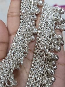 Silver Anklets