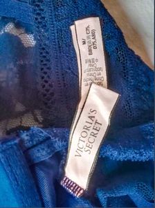 Blue Navy Lace Bra By Victoria&#39;s Secret.