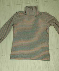 Striped Long Sleeve Top