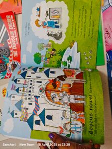 Combo Of 9 Big Size Colour Pictures Story Book