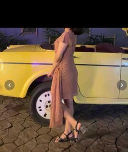 Chic Pink Mini Dress