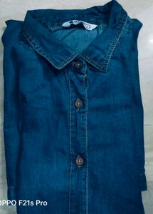 Blue Denim Shirt