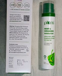Plum Moisturizer 50g.