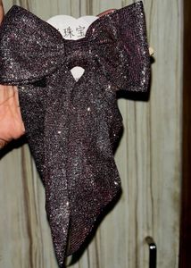 Sparkly Hair Bow
