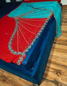 HEAVY HANDWORK SAREE
