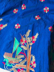 Blue Color Lhenga Choli