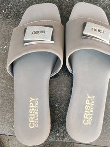 Stylish Grey Slides