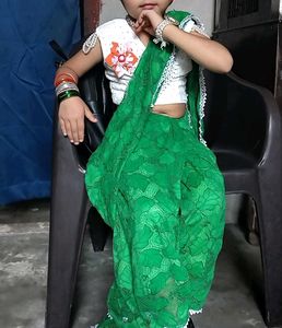 Cute Baby Saree