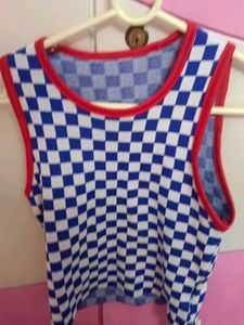 Checkered Tank Top