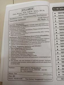 Yashraj Series For Bcom 2nd Year DAVV
