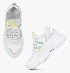 White Platform Sneakers