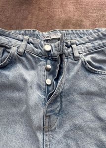 Ripped Wide Leg Jeans