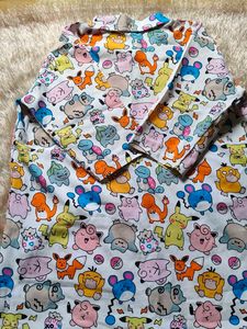 Pokemon Button-Up Shirt