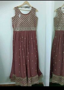 HEAVLY WORKED WEDDING GOWN WITH DUPATTA