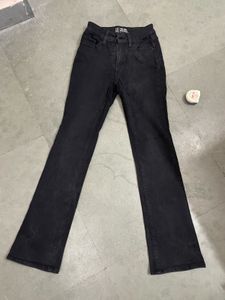 Black Bootcut Jeans