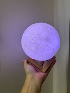 Moon Lamp With Colorful Lights