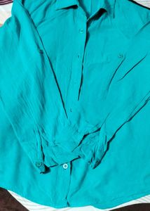 Blue Button-Down Shirt