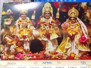ISKON Radha Govinda 2025 Calendar