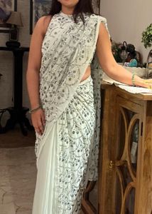 Designer Embroidered Saree