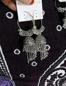 4 OXIDISE EARINGS