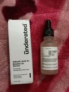 Underrated Salicylic Acid Serum