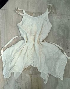 Off White Fairycore Top