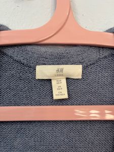 H&amp;M Longline Sweater Front Open