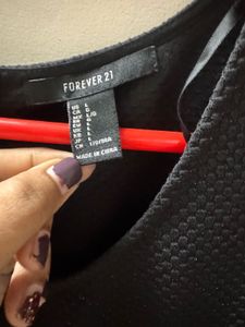 Black Fit &amp; Flare Dress