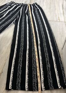 Straight Fit Elasticated Casual Pants