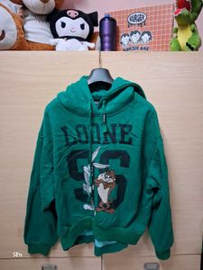 Looney Tunes Green Hoodie
