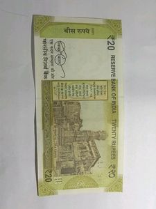A 20 Rs Note