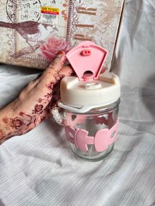 Glass Jar Sipper