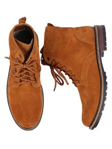 Louis stitch orignal Brown Leather Boots