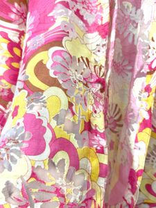 Pink Floral Button-Down Shirt