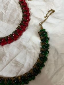 Choker Style Necklace Set Of 2✨✨