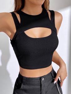 Cutout Crop Top