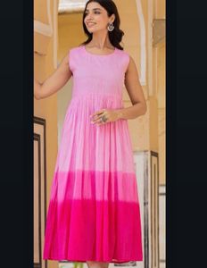 Pure cotton jacket Embroidered Dress