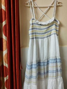 Zudio Cute White Sundress