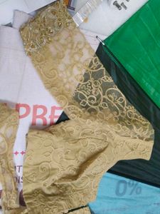 Golden Lace Blouse