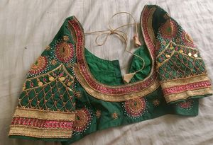 Heavy Work Aari Bridal Blouse