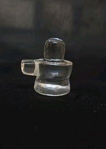 Spatika Sivalingam(Crystal Quartz)