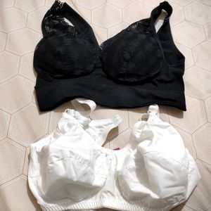Combo Black &amp; White Bra