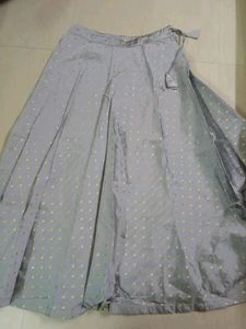 Silver Ethnic Lehenga Choli