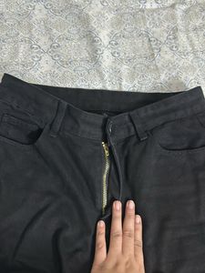 Urbanic  Charcoal Black Baggy Jeans