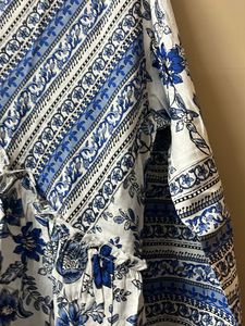 Blue Flared Dress