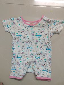 Romper And Frock Combo For 6-9 Months Baby