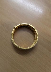 Turquoise &amp; Gold Bangle Set